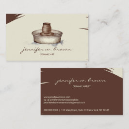 テラコッタ陶芸美術工芸彫刻 名刺