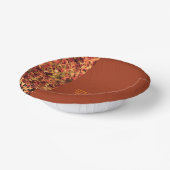 テラコッタ離れ与えーズ幸せ感謝祭感謝していプレゼン ペーパーボウル (傾斜あり)