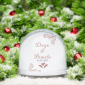 テラコッタ黒スペインのい結婚素朴な夫婦は (クリスマス)