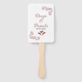 テラコッタ黒スペインのい結婚素朴な夫婦は ハンドファン