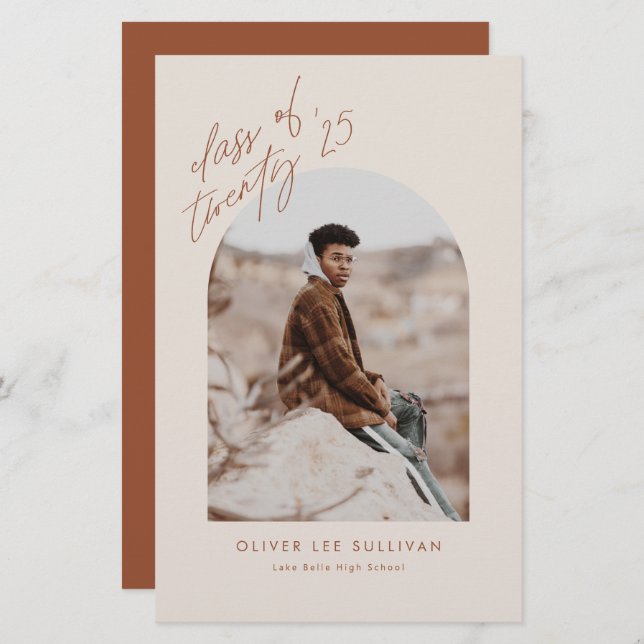 テラコッタ2023年3月卒業発表 (正面/裏面)