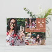 テラコッタ3写真法学校卒業会 招待状 (スタンド正面)