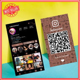 テラコッタ インスタグラム サロン QR ソーシャルメディア 名刺