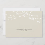 テラコッタ ウェディング セーブ・ザ・デート (裏面)