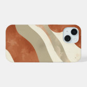 テラコッタ スマホケース iPhone 15ケース (裏面横)