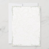 テラコッタ パンパス グラス ボヘミアンスタイルの招待状 招待状 (裏面)