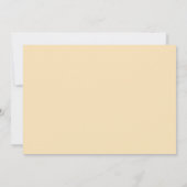 テラコッタ フラワーの花嫁の花を私にくれますか 招待状 (裏面)