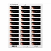 テラコッタ フラワー エレガント ボーホ ブラック ラベル (フルシート)