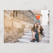 テラコッタ フローラル 秋 ワイルドフラワー ウェディング 詳細 エンクロージャーカード (裏面)