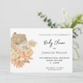 テラコッタ ボヘミアングラス フォト ベイビーシャワー セーブザデート (スタンド正面)