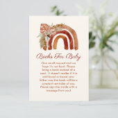 テラコッタ ボヘミアンレインボー トロピカル ベイビー エンクロージャーカード (スタンド正面)