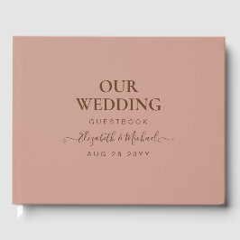 テラコッタ モノクロ 結婚式 予算 ゲストブック