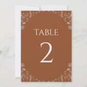 テラコッタ|描ワイルドフラワーズ結婚ボタニカル (裏面)