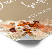 テラコッタ 焼き橙色 ワインレッド ベージュの色調の ゲストブック (角)