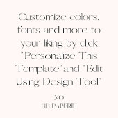 テラコッタ、粘土とティール(緑がかった色)結婚のカラーパレット エンクロージャーカード