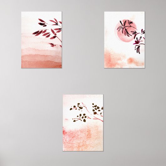 テラコッモダンタジャパンディの風景と枝 (正面)