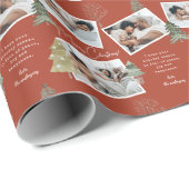 テラコッモダンタ写真数々のクリスマスパイン ラッピングペーパー (ロールコーナー)