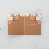 テラコッ素朴タボホパンパサンキューカード 招待状 (内部)