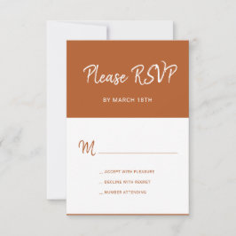 テラシンプルコタモダンタイポグラフィ結婚ズ 出欠カード