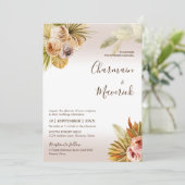 テラシンプルコッタボホパンパ結婚ス 招待状 (スタンド正面)