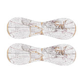 テラスなグローブ野球の新しいカスタム地図 野球ボール (パネル)