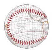 テラスなグローブ野球の新しいカスタム地図 野球ボール (正面左)