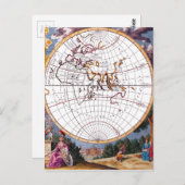 テラスな地球のはがきの新しい地図 ポストカード (正面/裏面)