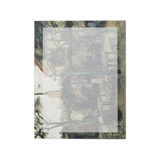 テラスのアカフェオンモンマルトルラグインゲット ノートパッド (回転)