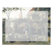 テラスのアカフェオンモンマルトルラグインゲット ノートパッド (正面)