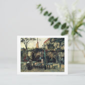 テラスのアカフェオンモンマルトルラグインゲット ポストカード (スタンド正面)