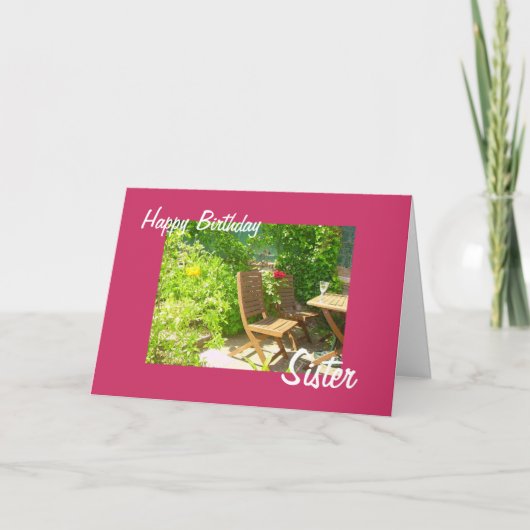 テラスのワイン カード (正面)