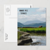 テラスの作業 ポストカード (正面/裏面)