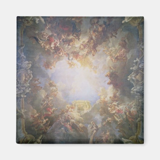 テラスの天井からヘラクレスの神論 マグネット (正面)