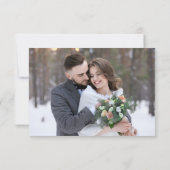 テラスエレガントコッタクリームの葉デュエット写真 サンキューカード (裏面)