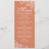 テラスエレガントコッタコーラル&ホワイトカール結婚ズ メニュー (正面)