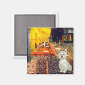 テラスカフェウェスティー(S) マグネット (正面/裏面)