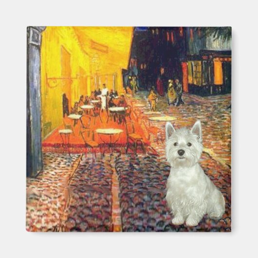 テラスカフェウェスティー(S) マグネット (正面)