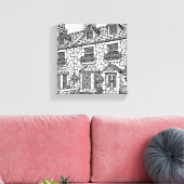 テラスハウス#14 キャンバスプリント (インサイチュ (リビング))