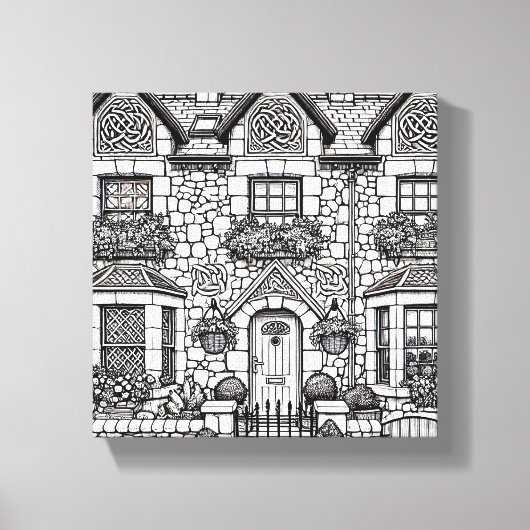 テラスハウス#21 キャンバスプリント (正面)