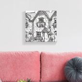 テラスハウス#27 キャンバスプリント (インサイチュ (リビング))