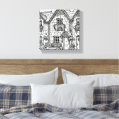 テラスハウス#27 キャンバスプリント (インサイチュ (寝室))