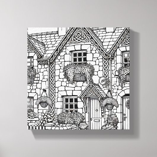 テラスハウス#27 キャンバスプリント (正面)