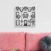 テラスハウス#28 キャンバスプリント (インサイチュ (リビング))