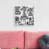 テラスハウス#29 キャンバスプリント (インサイチュ (リビング))