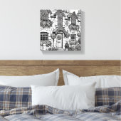 テラスハウス#29 キャンバスプリント (インサイチュ (寝室))