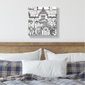 テラスハウス#30 キャンバスプリント (インサイチュ (寝室))