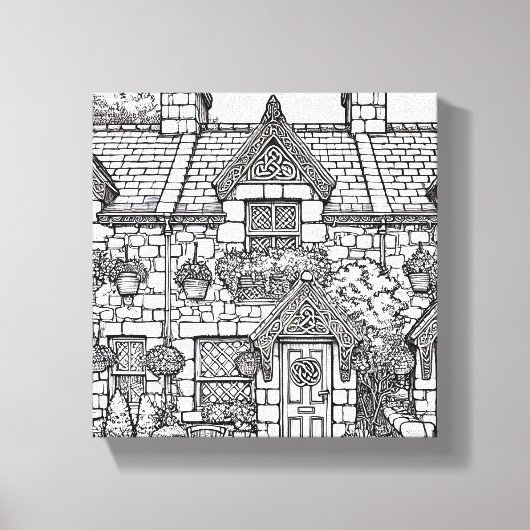 テラスハウス#30 キャンバスプリント (正面)