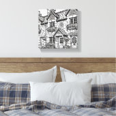 テラスハウス#31 キャンバスプリント (インサイチュ (寝室))