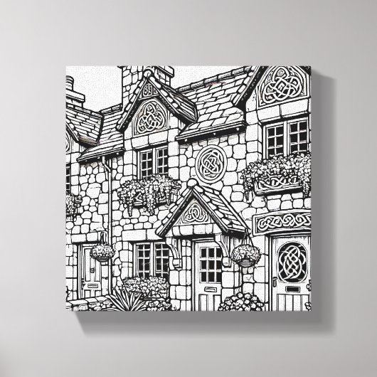 テラスハウス#31 キャンバスプリント (正面)