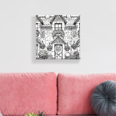 テラスハウス#33 キャンバスプリント (インサイチュ (リビング))